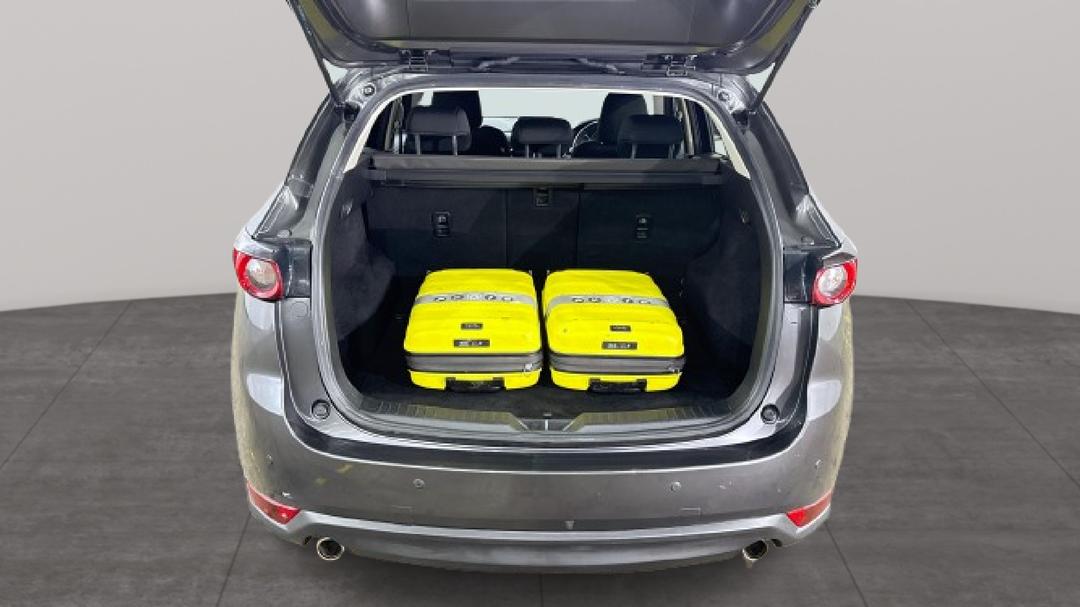2018 Mazda CX-5 Maxx Sport (4x4), Automatic, 96625 km, Boot Inside View with Luggage