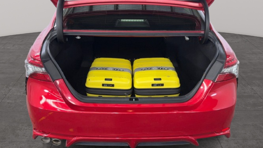 2021 Toyota Camry Sx Hybrid, Automatic, 50057 km, Boot Inside View with Luggage