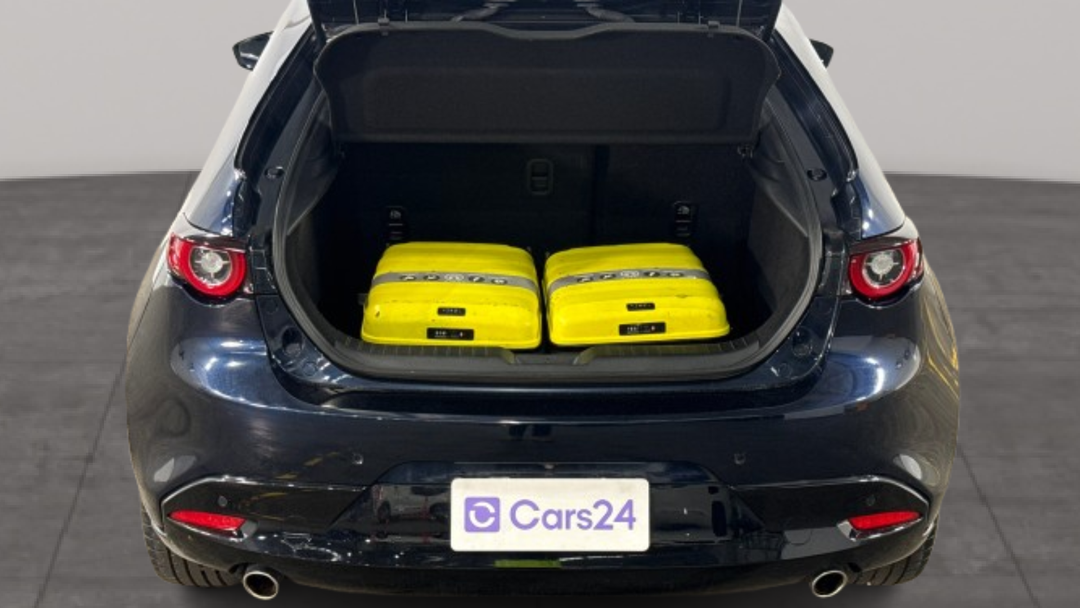 2022 Mazda 3 G25 Astina, Automatic, 26062 km, Boot Inside View with Luggage