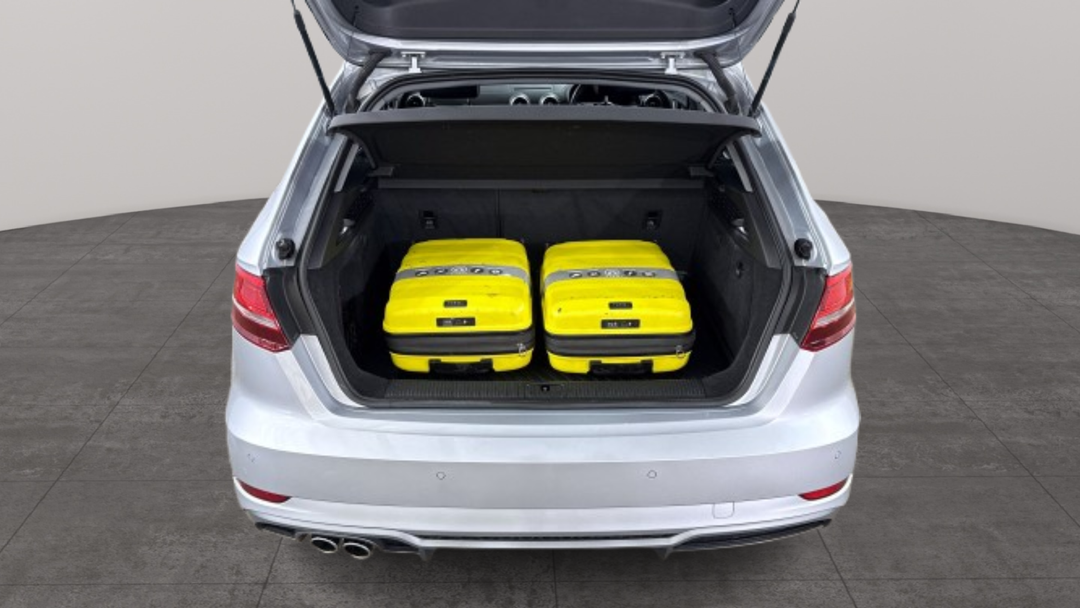 2019 Audi A3 35 Tfsi  (1.4 Tfsi Cod), Automatic, 55963 km, Boot Inside View with Luggage