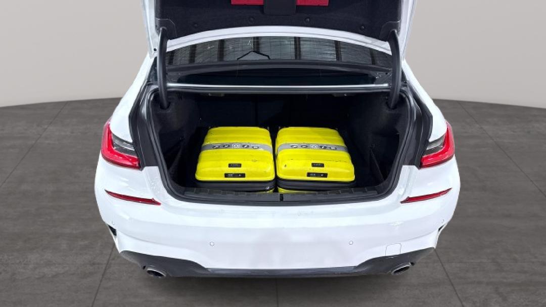 2021 BMW 3 20i M Sport, Automatic, 83359 km, Boot Inside View with Luggage