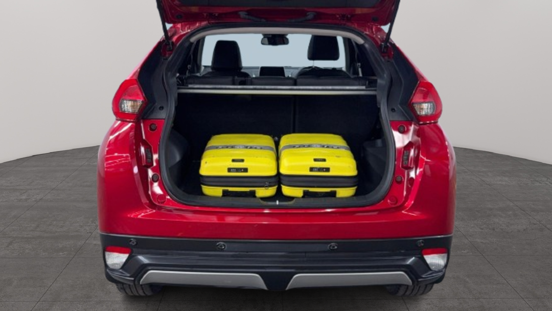 2018 Mitsubishi Eclipse Cross Exceed (AWD), Automatic, 96321 km, Boot Inside View with Luggage