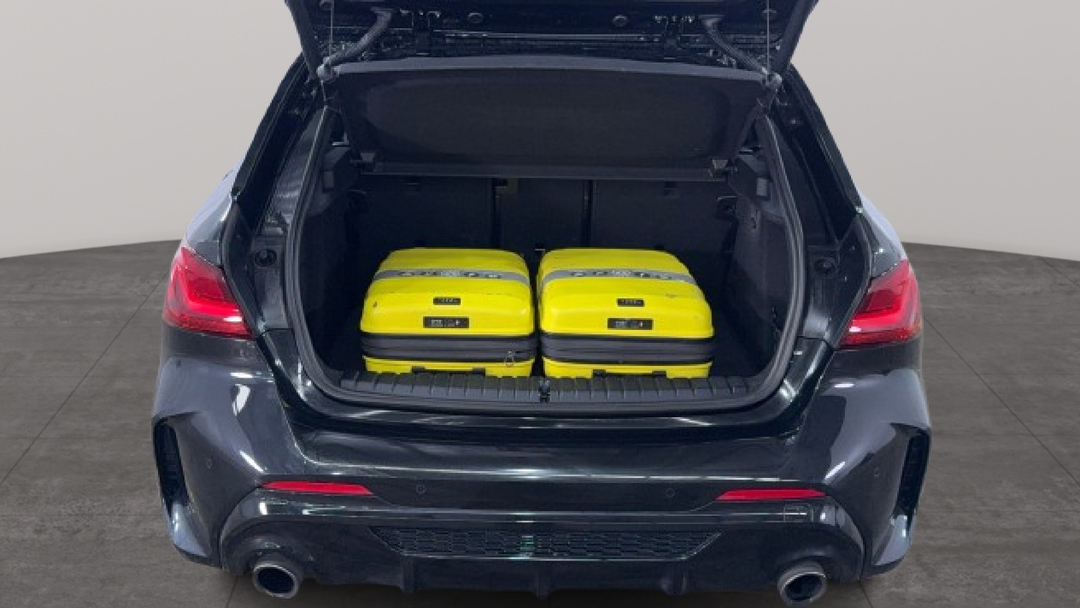 2022 BMW 1 M135i Xdrive, Automatic, 30263 km, Boot Inside View with Luggage