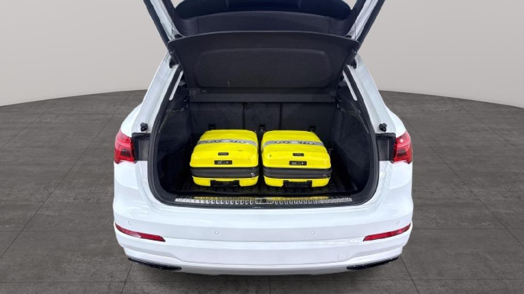 2020 Audi Q3 35 Tfsi, Automatic, 38440 km, Boot Inside View with Luggage
