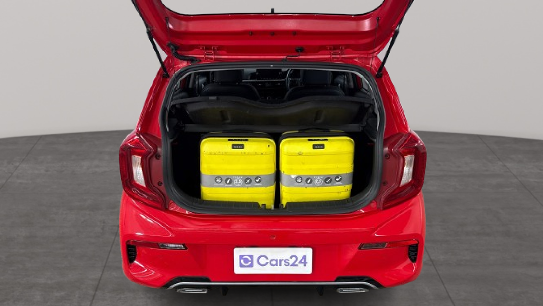 2020 Kia Picanto Gt-line (pe), Automatic, 33642 km, Boot Inside View with Luggage