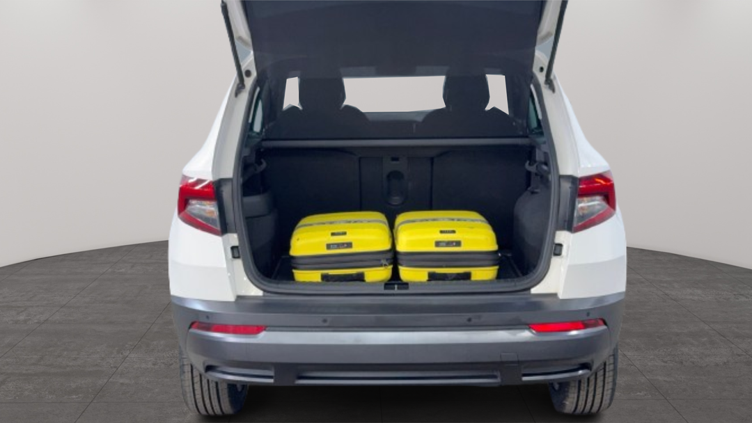 2020 SKODA Karoq 110tsi, Automatic, 55168 km, Boot Inside View with Luggage