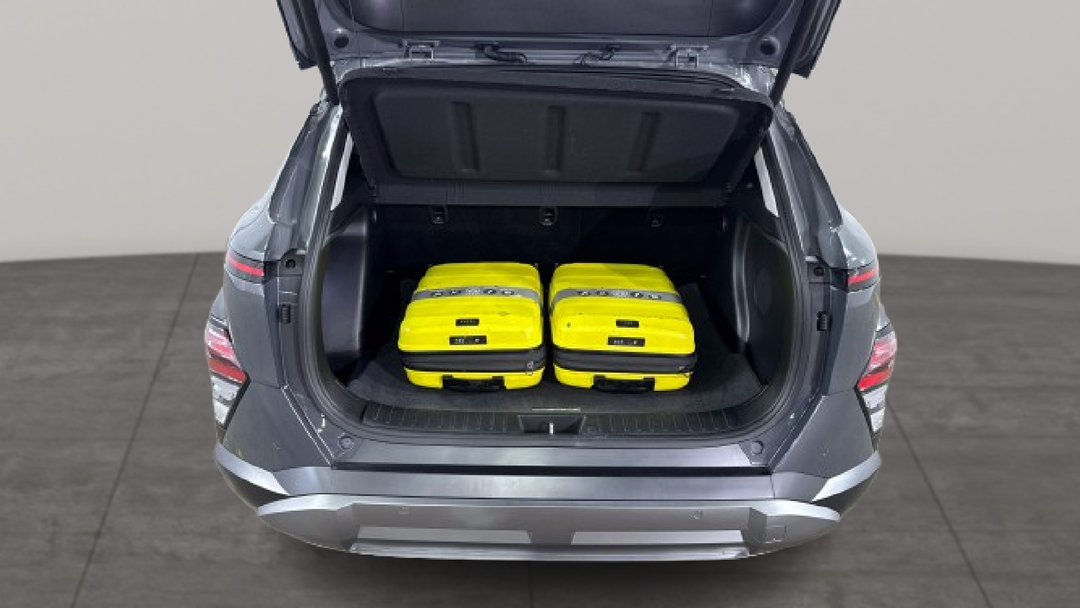 2023 Hyundai Kona Premium, Automatic, 32252 km, Boot Inside View with Luggage