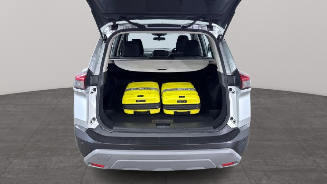 2025 Nissan X-trail St (2WD), Automatic, 23689 km, Boot Inside View with Luggage