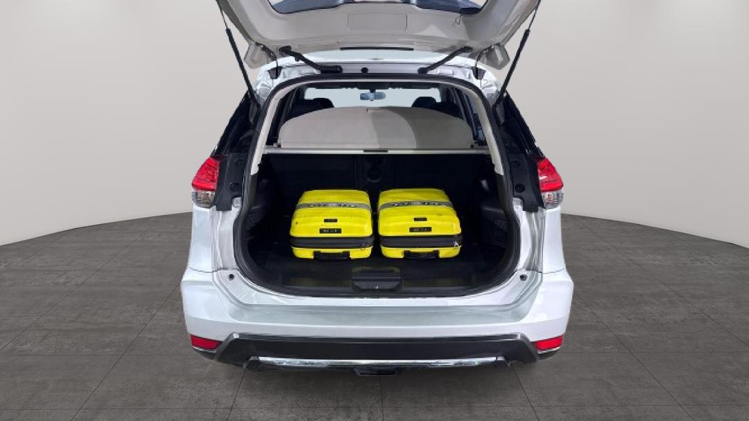 2021 Nissan X-trail St (2WD), Automatic, 59729 km, Boot Inside View with Luggage