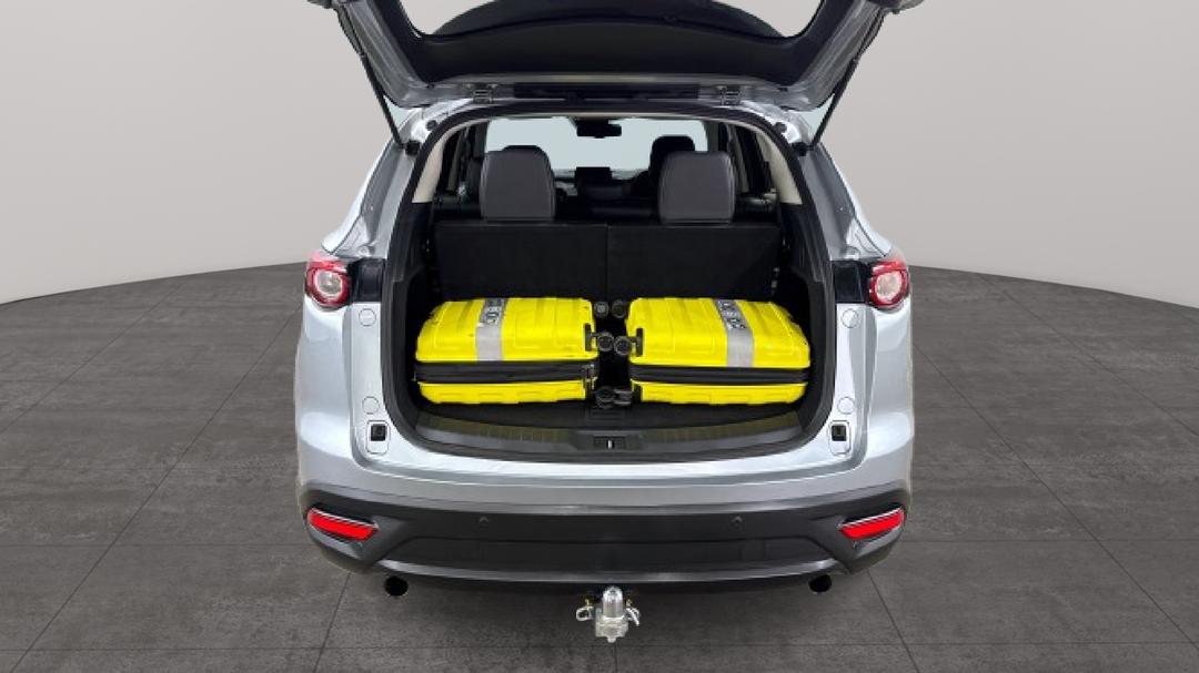 2020 Mazda CX-9 Touring (AWD), Automatic, 125180 km, Boot Inside View with Luggage