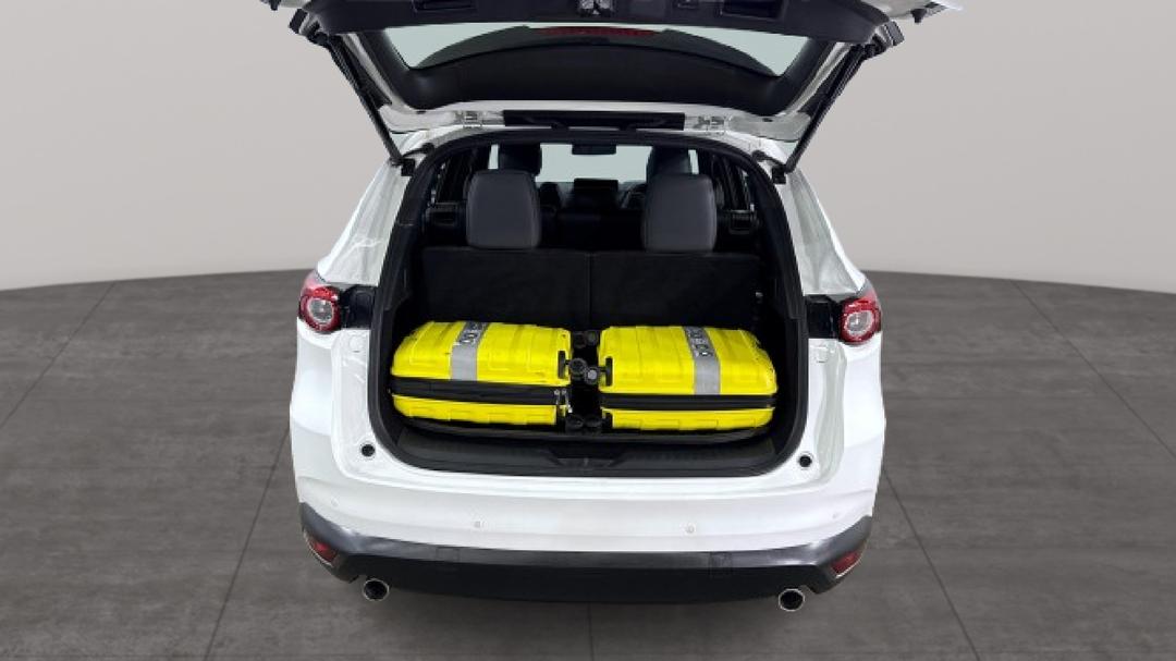 2022 Mazda CX-8 Gt (FWD), Automatic, 32919 km, Boot Inside View with Luggage