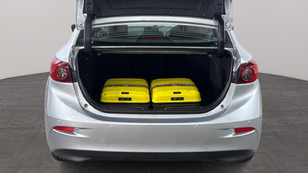 2018 Mazda 3 Maxx Sport, Automatic, 44881 km, Boot Inside View with Luggage