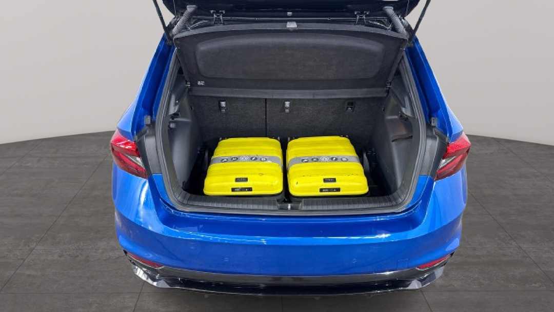 2022 SKODA Fabia 110tsi Monte Carlo Edition 150, Automatic, 39750 km, Boot Inside View with Luggage