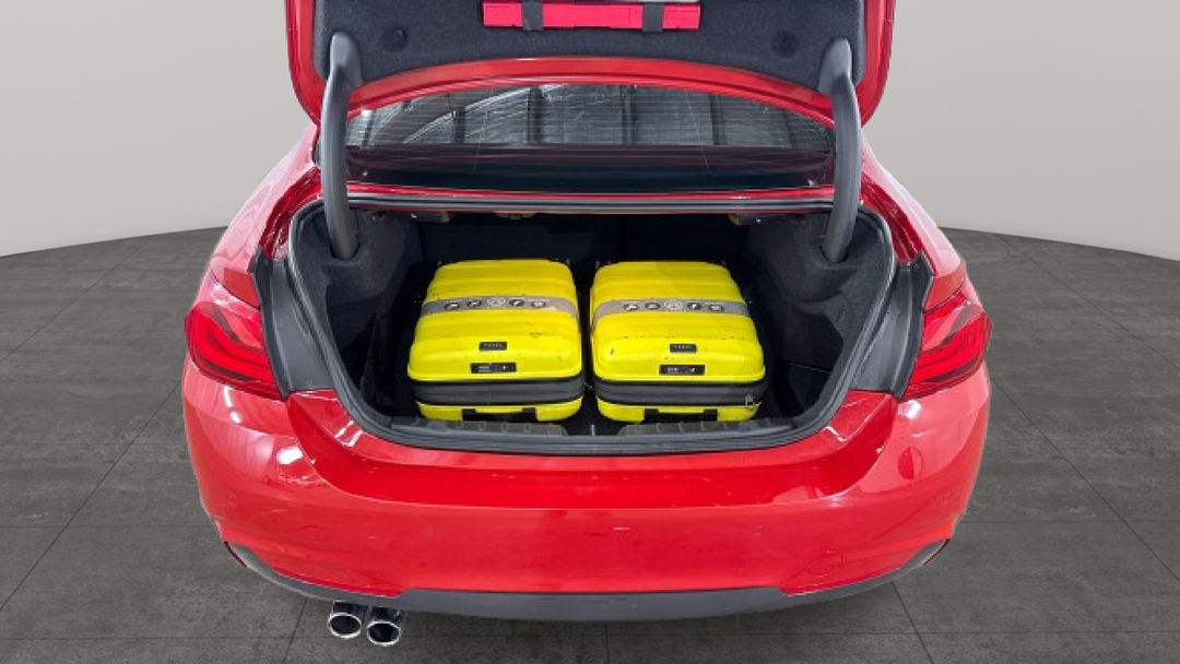 2017 BMW 420i M Sport, Automatic, 76757 km, Boot Inside View with Luggage