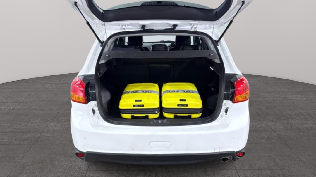 2016 Mitsubishi ASX Ls (2WD), Automatic, 118017 km, Boot Inside View with Luggage