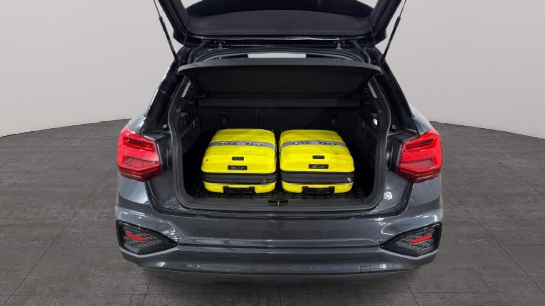 2021 Audi Q2 35 Tfsi, Automatic, 18417 km, Boot Inside View with Luggage