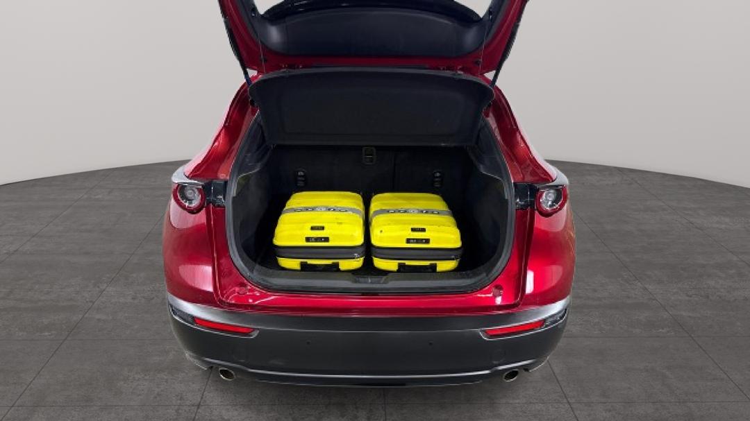 2021 Mazda CX-30 G20 Touring (FWD), Automatic, 30856 km, Boot Inside View with Luggage