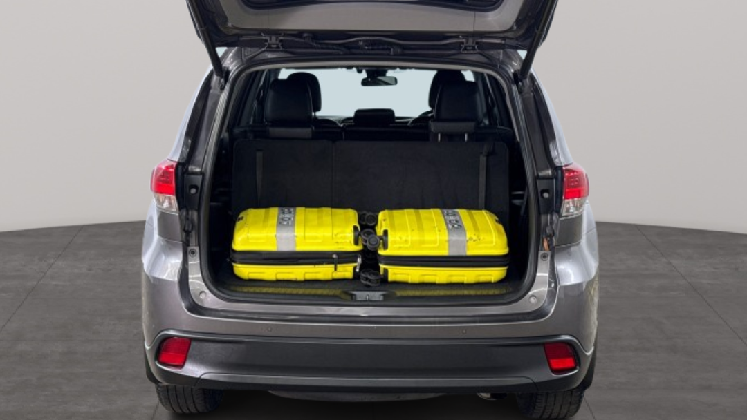 2019 Toyota Kluger Gxl (4x2), Automatic, 96867 km, Boot Inside View with Luggage