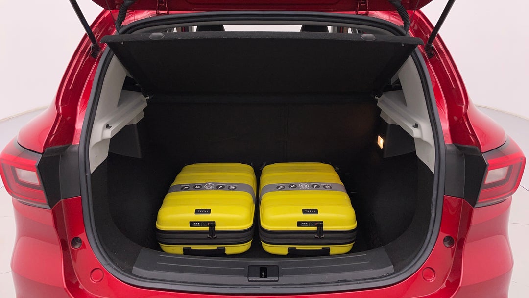 Boot Inside View with Luggage