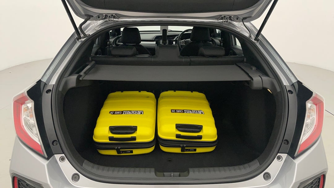 Boot Inside View with Luggage
