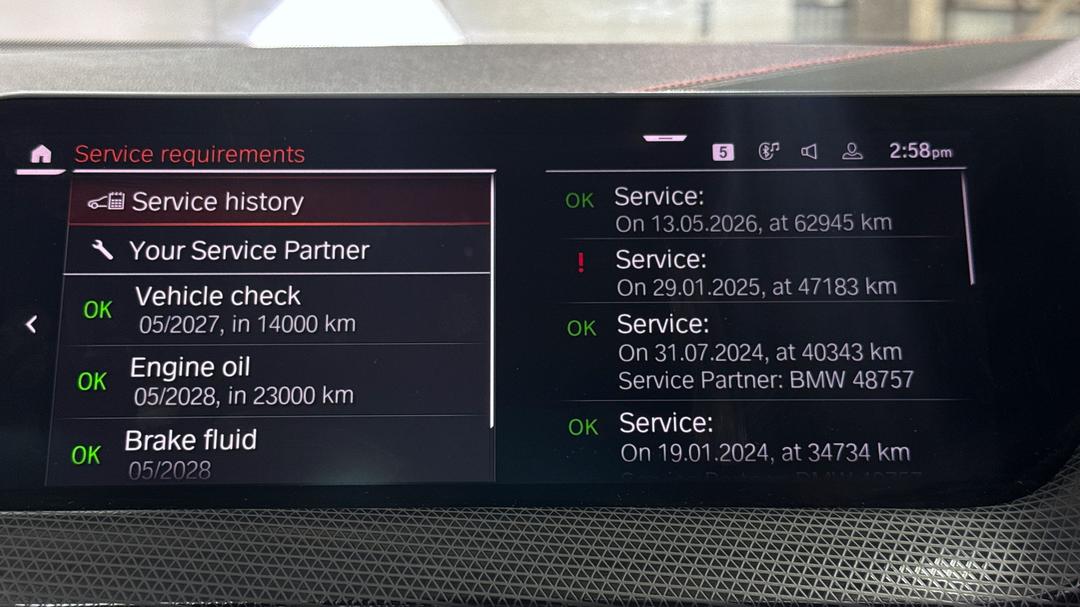 2021 BMW 1 28ti, Automatic, 63603 km, Service History