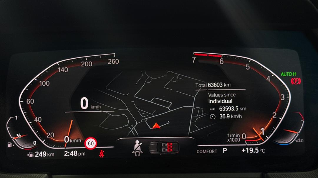 2021 BMW 1 28ti, Automatic, 63603 km, Odometer View