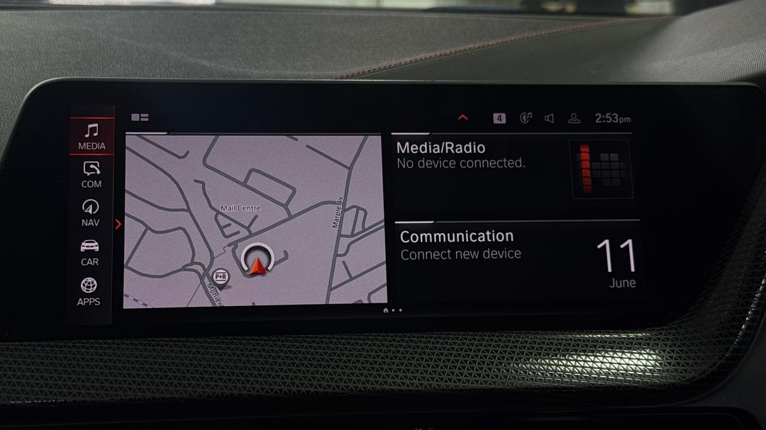 2021 BMW 1 28ti, Automatic, 63603 km, Infotainment System