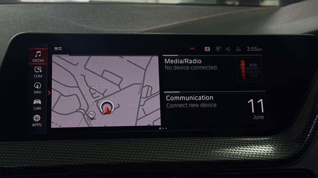 2021 BMW 1 28ti, Automatic, 63603 km, Infotainment System