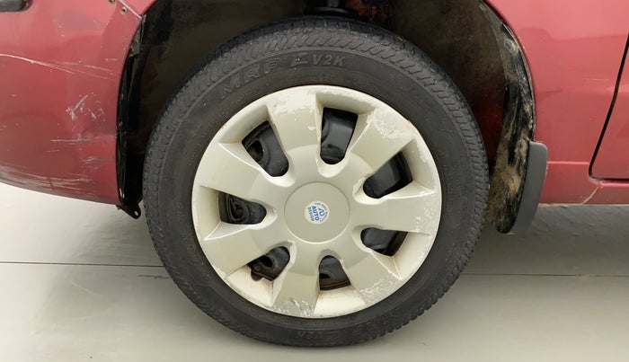 2010 Maruti Alto K10 VXI, Petrol, Manual, 37,141 km, Left Front Wheel