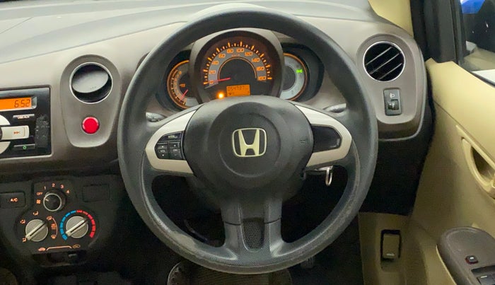 2012 Honda Brio S MT, Petrol, Manual, 54,842 km, Steering Wheel Close Up