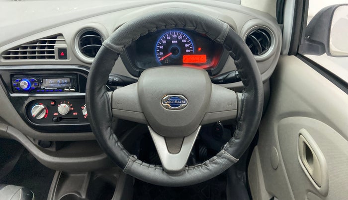 2017 Datsun Redi Go T (O), Petrol, Manual, 65,579 km, Steering Wheel Close Up