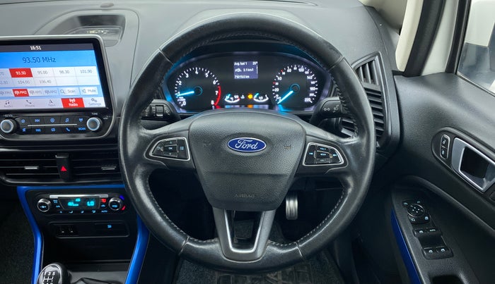 2018 Ford Ecosport 1.5 TITANIUM SIGNATURE TI VCT (SUNROOF), Petrol, Manual, 79,134 km, Steering Wheel Close Up