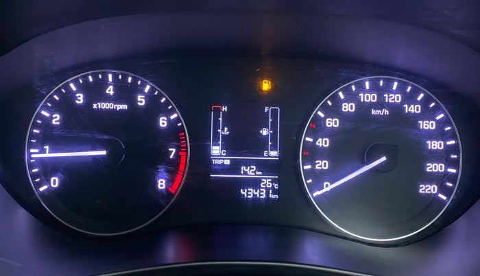 2017 Hyundai Elite i20 Magna Executive 1.2, Petrol, Manual, 43,795 km, Odometer Image
