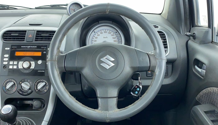 2013 Maruti Ritz VXI, Petrol, Manual, 61,753 km, Steering Wheel Close Up