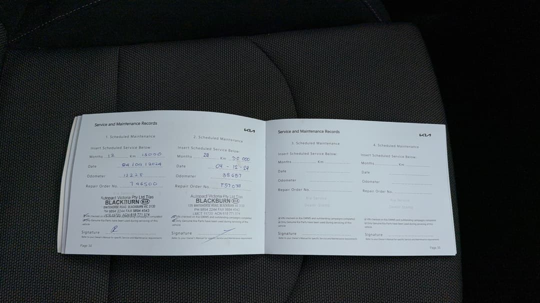 2023 Kia Cerato S, Automatic, 41338 km, Service History