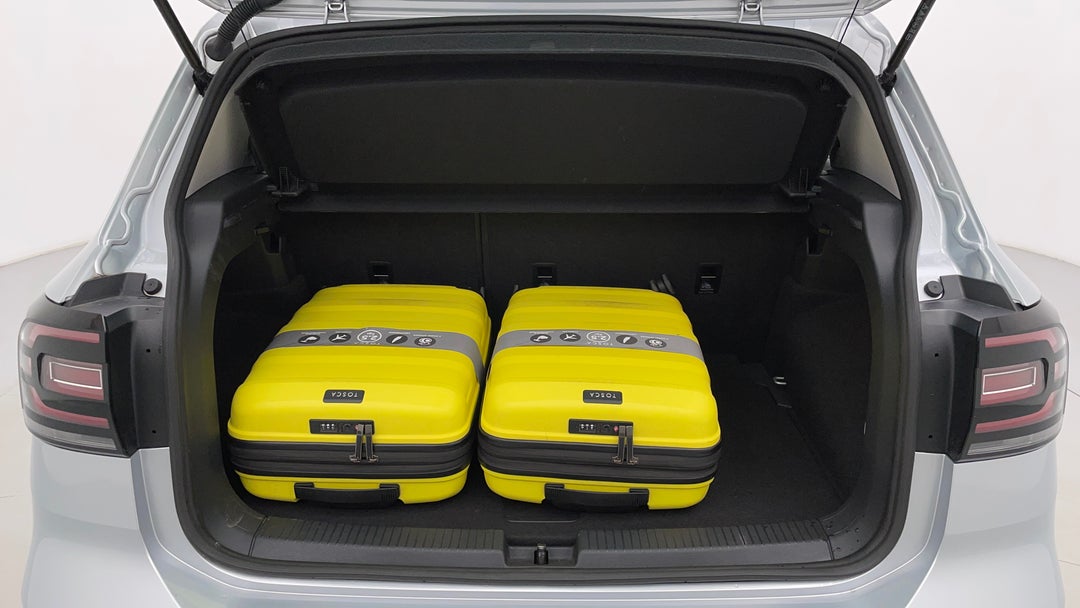 Boot Inside View with Luggage
