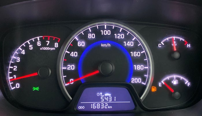 2020 Hyundai Grand i10 SPORTZ 1.2 KAPPA VTVT, Petrol, Manual, 16,831 km, Odometer Image