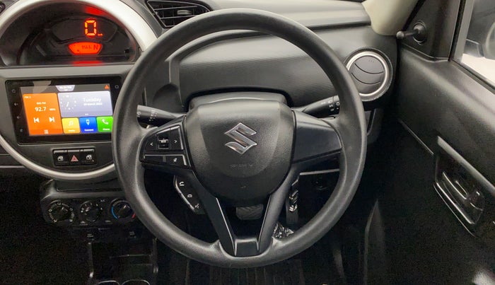 2020 Maruti S PRESSO VXI PLUS AGS, Petrol, Automatic, 9,585 km, Steering Wheel Close Up