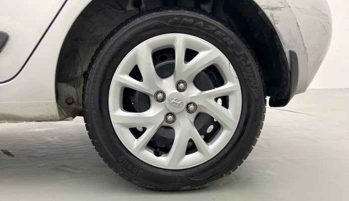 2018 Hyundai Grand i10 SPORTZ 1.2 KAPPA VTVT, Petrol, Manual, Left Rear Wheel