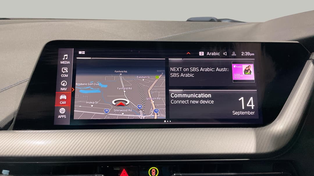 2020 BMW 1 18i M Sport, Automatic, 32297 km, Infotainment System