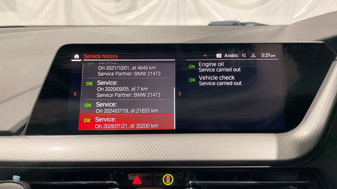 2020 BMW 1 18i M Sport, Automatic, 32297 km, Service History