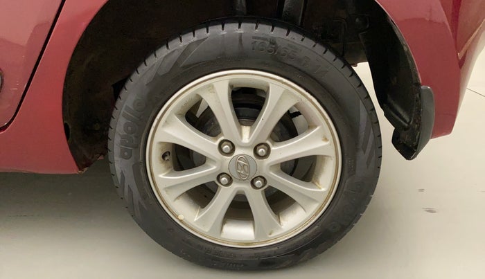 2014 Hyundai Grand i10 ASTA 1.2 KAPPA VTVT, Petrol, Manual, 74,933 km, Left Rear Wheel