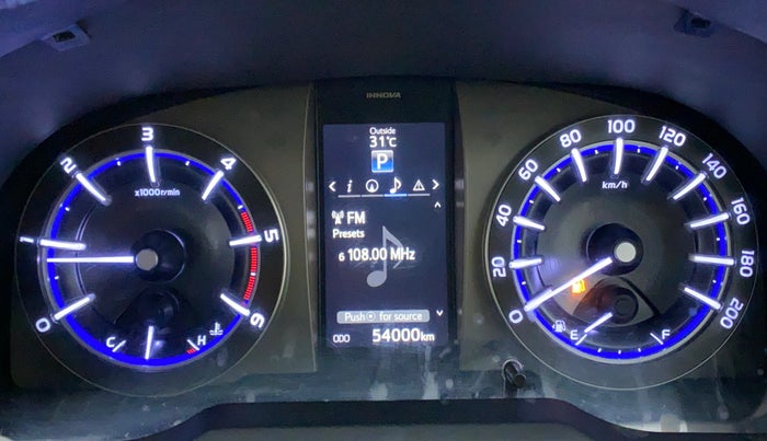 2016 Toyota Innova Crysta 2.8 ZX AT 7 STR, Diesel, Automatic, 54,222 km, Odometer Image