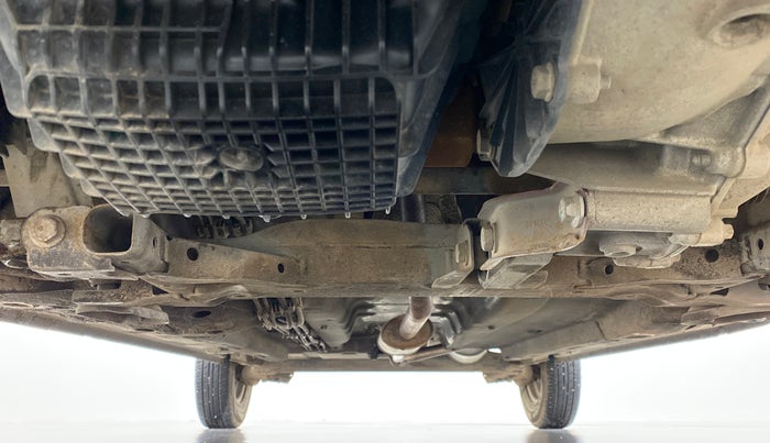 2017 Datsun Redi Go 1.0 T(O), Petrol, Manual, 30,331 km, Front Underbody