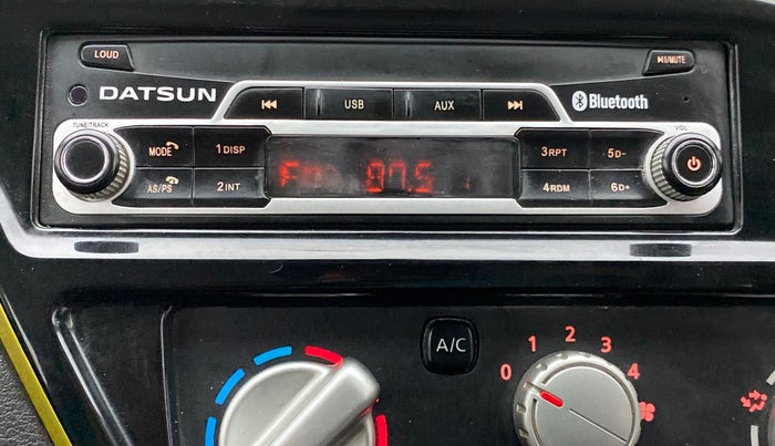 2017 Datsun Redi Go 1.0 T(O), Petrol, Manual, 30,331 km, Infotainment System