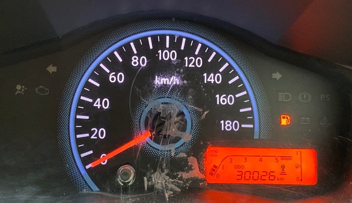 2017 Datsun Redi Go 1.0 T(O), Petrol, Manual, 30,331 km, Odometer Image