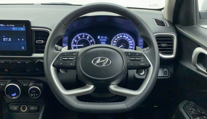 2022 Hyundai VENUE SX PLUS 1.0 TURBO DCT, Petrol, Automatic, 1,256 km, Steering Wheel Close Up