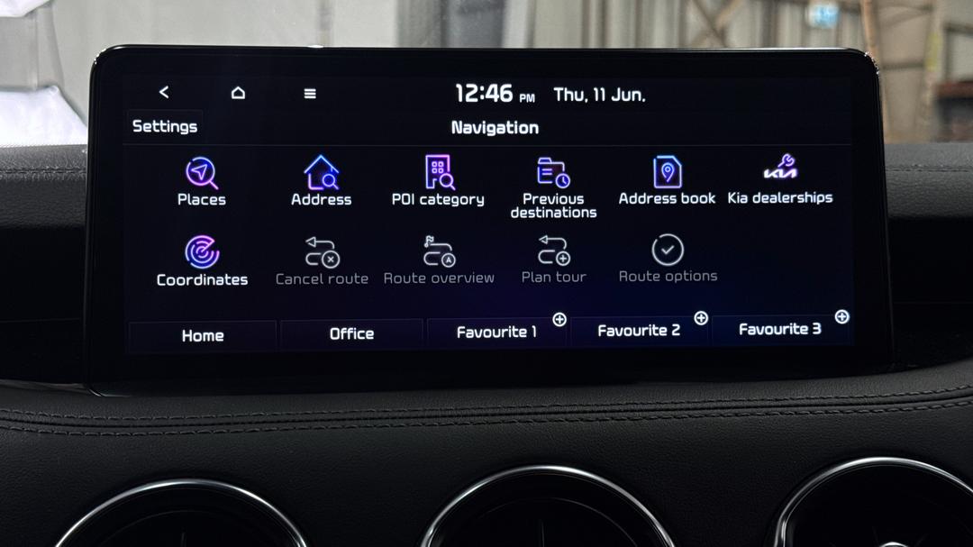2022 Kia Stinger Gt (red Leather), Automatic, 36687 km, Infotainment System