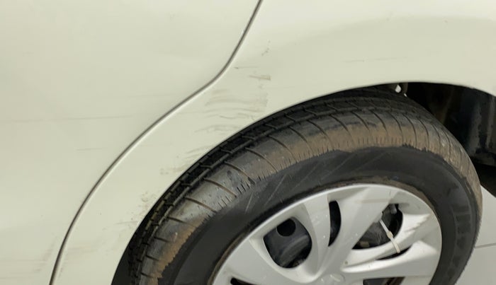2015 Maruti Celerio VXI AMT, Petrol, Automatic, 63,631 km, Left quarter panel - Minor scratches