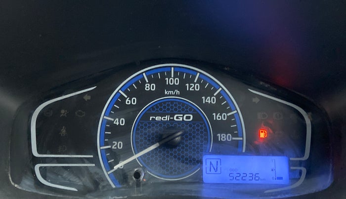 2020 Datsun Redi Go T(O) 1.0 AMT, Petrol, Automatic, 52,236 km, Odometer Image